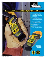 Ideal Electrical TightSight Digital-Multimeter, DMM, 61-763 Техническая Спецификация