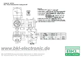 Bkl Electronic Mains connector Socket, horizontal mount Total number of pins: 3 7.5 A Black 0211003 1 pc(s) 0211003 Техническая Спецификация