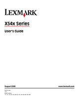 Lexmark X543dn Guía Del Usuario
