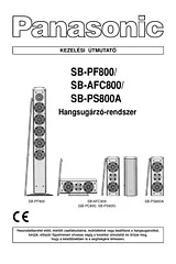 Panasonic sb-ps800a Mode D’Emploi