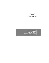 Planar sd1710 Product Manual
