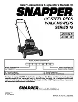 Snapper R194515B Benutzerhandbuch