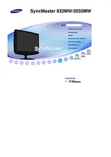 Samsung 932MW User Manual