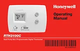 Honeywell RTH3100C 操作ガイド