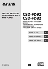 Aiwa CSD-FD92 Manual Do Utilizador