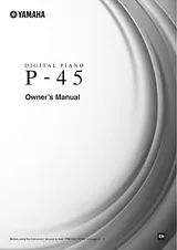 Yamaha Pro Yamaha P45B Manual Do Proprietário