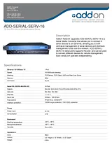 Add-On Computer Peripherals (ACP) ADD-SERIAL-SERV-16 产品宣传页