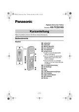 Panasonic KXTCD210G Guía De Operación