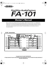 Edirol FA-101 User Manual