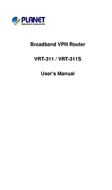 Planet Technology VRT-311 User Manual