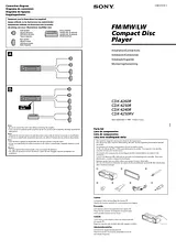 Sony CDX-4240R Installation Guide