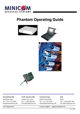 Minicom Advanced Systems Phantom Справочник Пользователя