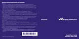 Sony NW-A808 Benutzerhandbuch
