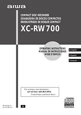 Aiwa XC-RW700 작동 가이드