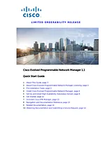 Cisco Cisco Evolved Programmable Network Manager 1.1 Guía De Instalación