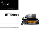 ICOM IC-2200H Manuel D'Instructions