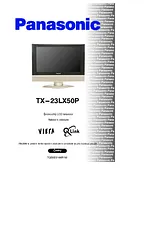 Panasonic tx-23lx50p Operating Guide