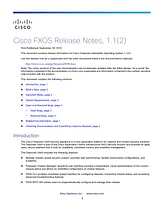 Cisco Cisco Firepower 9300 Security Appliance Notas de publicación