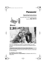 Panasonic KX-TH111 Mode D'Emploi