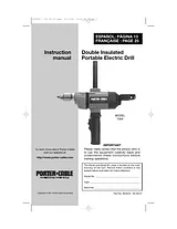 Porter-Cable 7564 用户手册