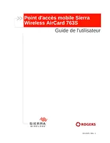 Netgear AirCard 763S (Rogers) – Rogers LTE Rocket Mobile Hotspot (AirCard 763S) Guía Del Usuario