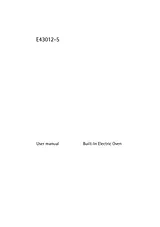 Electrolux E43012-5 ユーザーズマニュアル