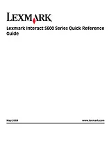 Lexmark Interact S605 Manuel D’Utilisation
