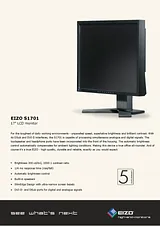 Eizo FlexScan® 17 inch LCD S1701SH-BK User Manual