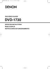 Denon dvd-1730 ユーザーガイド