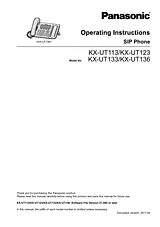 Panasonic KX-UT113 Manuale Utente