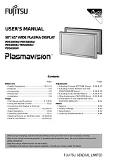 Fujitsu PDS5003W Manual Do Utilizador