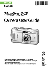 Canon PowerShot S45 사용자 설명서