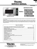 Viking CDMOS200 Manuel D’Utilisation