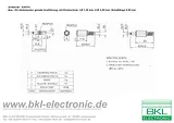 Bkl Electronic Low power connector Plug, straight 3.5 mm 1.3 mm 72610 1 pc(s) 72610 数据表