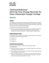 Cisco Cisco Videoscape Voyager Vantage 3.3 Technische Referenzen