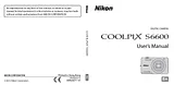 Nikon COOLPIX S6600 Справочник Пользователя