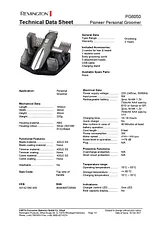Remington P6050 Pioneer Trim & Groom Kit Advanced Titanium Coating 43142 560 400 データシート