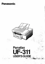 Panasonic UF-311 지침 매뉴얼