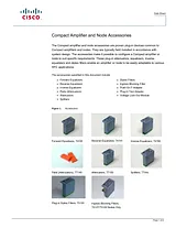 Cisco Compact Outdoor Amplifier Model 93412 Data Sheet