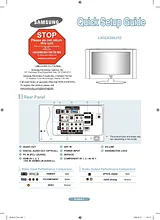 Samsung ln32a300 Quick Setup Guide