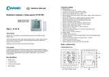 Eurochron Thermo/Hygrometer station EFTH 902 P 617 Data Sheet