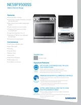 Samsung NE58F9500SS Specification Guide