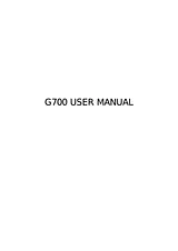 Pantech G700 ユーザーズマニュアル