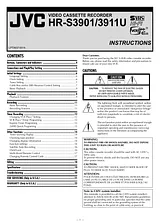 JVC HR-S3901/3911U User Manual