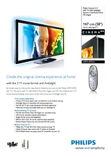 Philips LED TV 58PFL9955H 58PFL9955H/12 产品宣传页