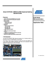 Atmel Xplained Evaluation Board ATXMEGAA3BU-XPLD ATXMEGAA3BU-XPLD データシート
