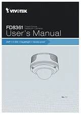 VIVOTEK FD8361 Manual Do Utilizador