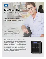 Western Digital My Cloud EX4 WDBWWD0160KBK-EESN 전단