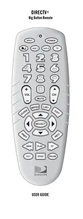 Integra DirecTV Big Easy Remote Control Manual Do Utilizador
