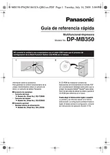 Panasonic DP-MB350 Operating Guide